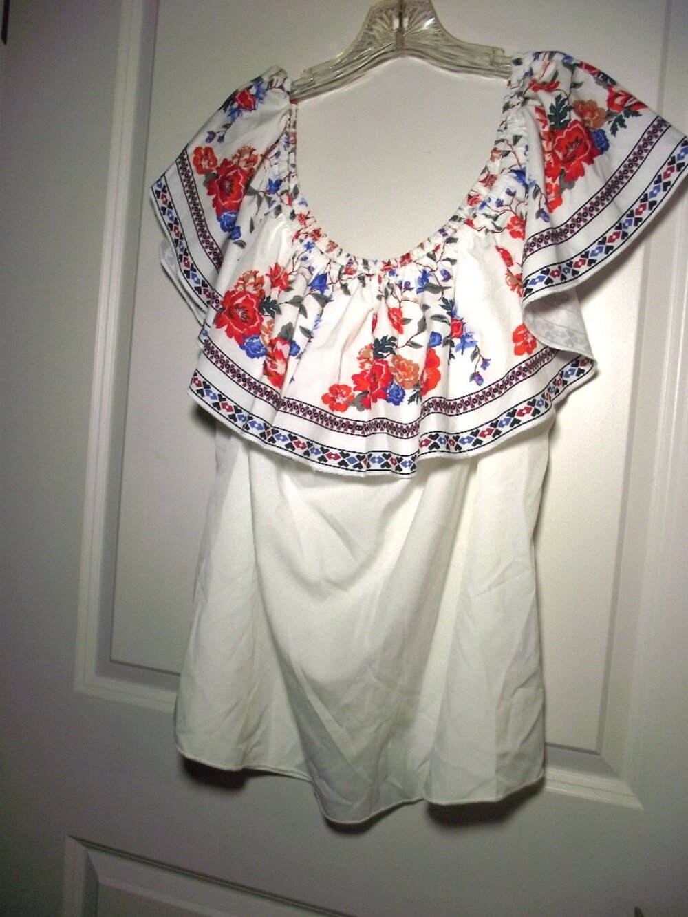 WOMENS 2XL Shein Curve SPANISH INFLUENCED SLEEVELESS TOP